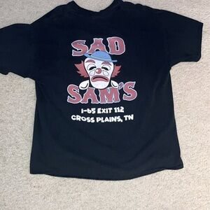 Baggy Sad Sam’s Tee - Black